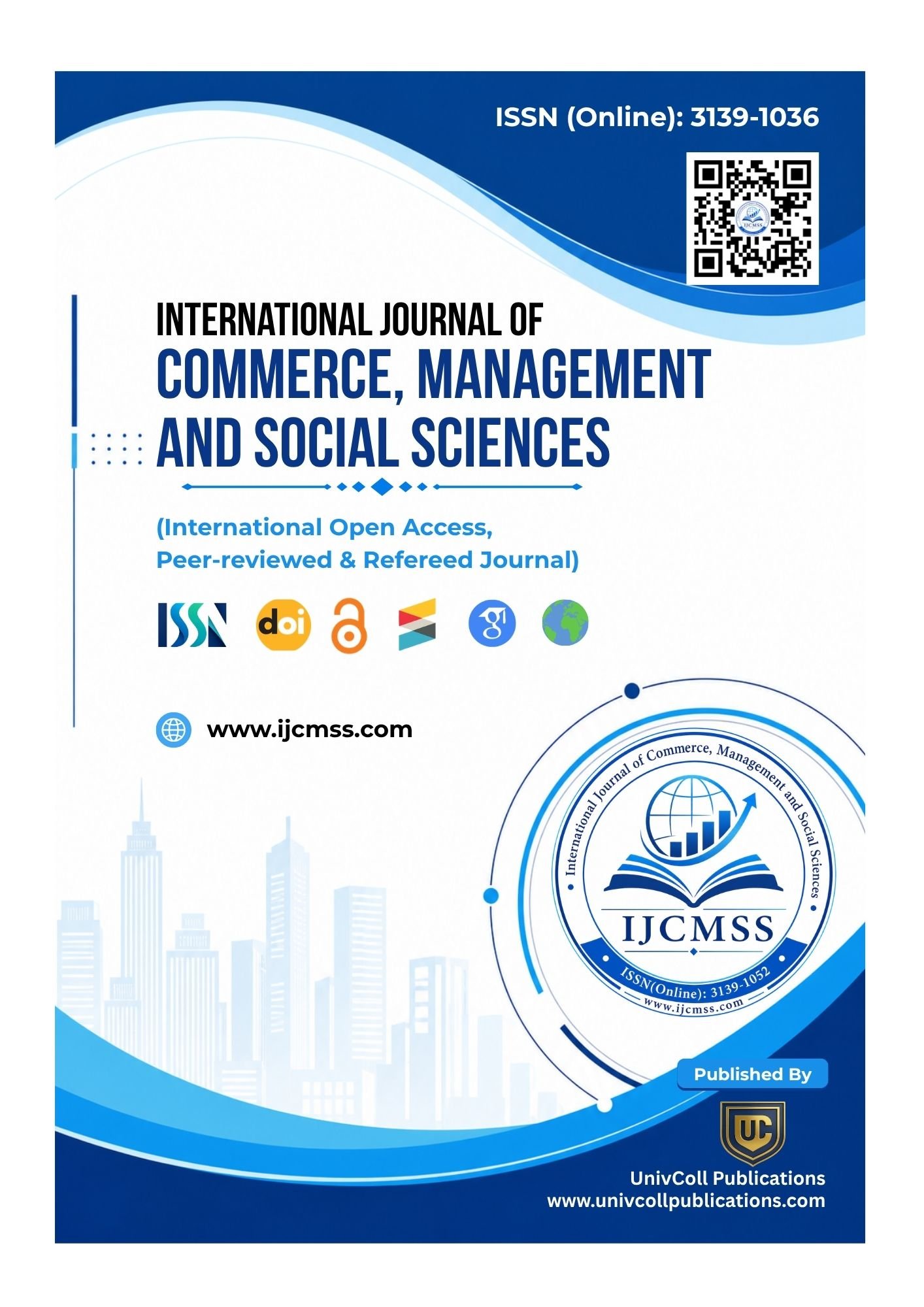 International Journal of Commerce, Management and Social Sciences Cover