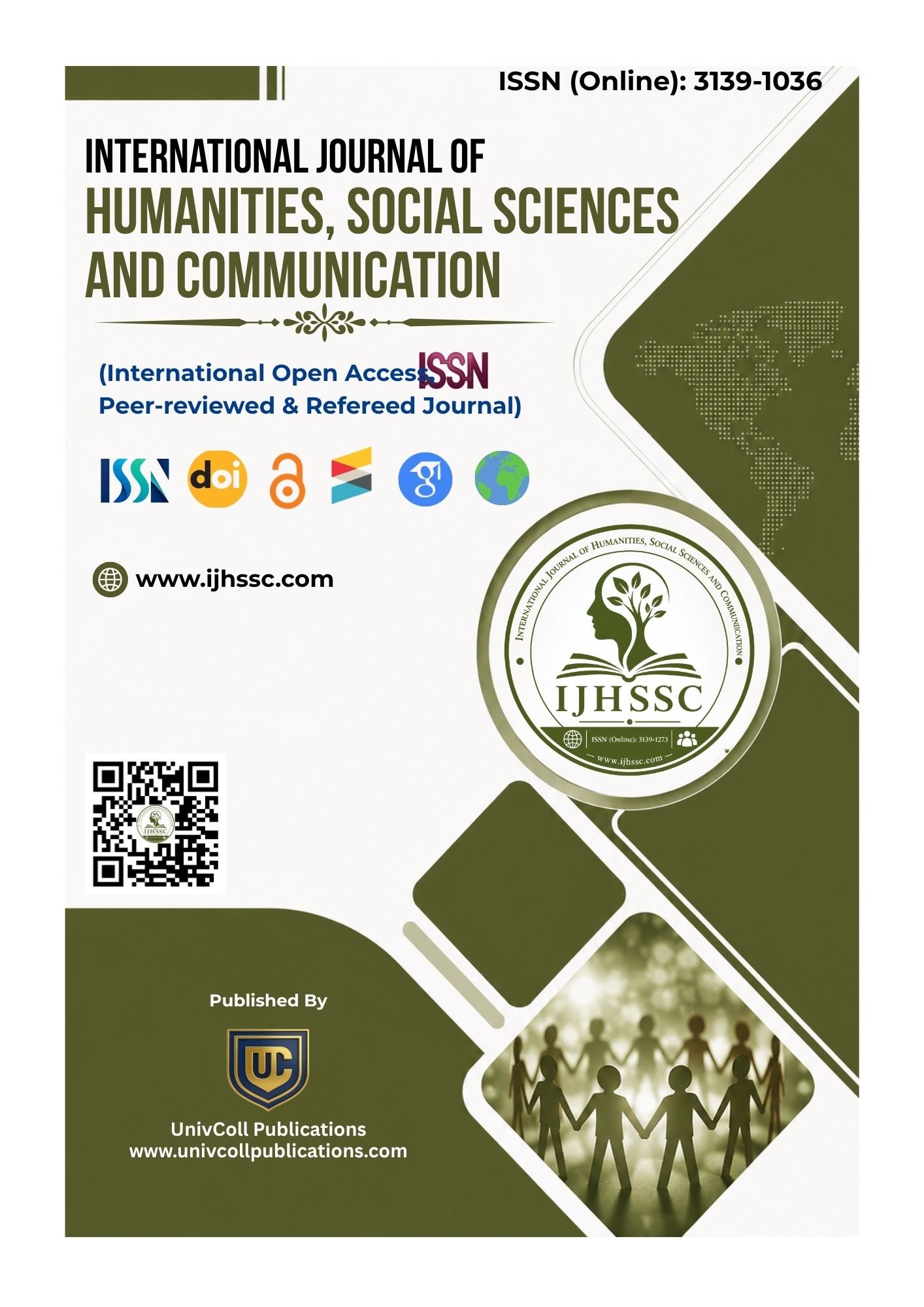 International Journal of Humanities, Social Sciences and Communication Cover