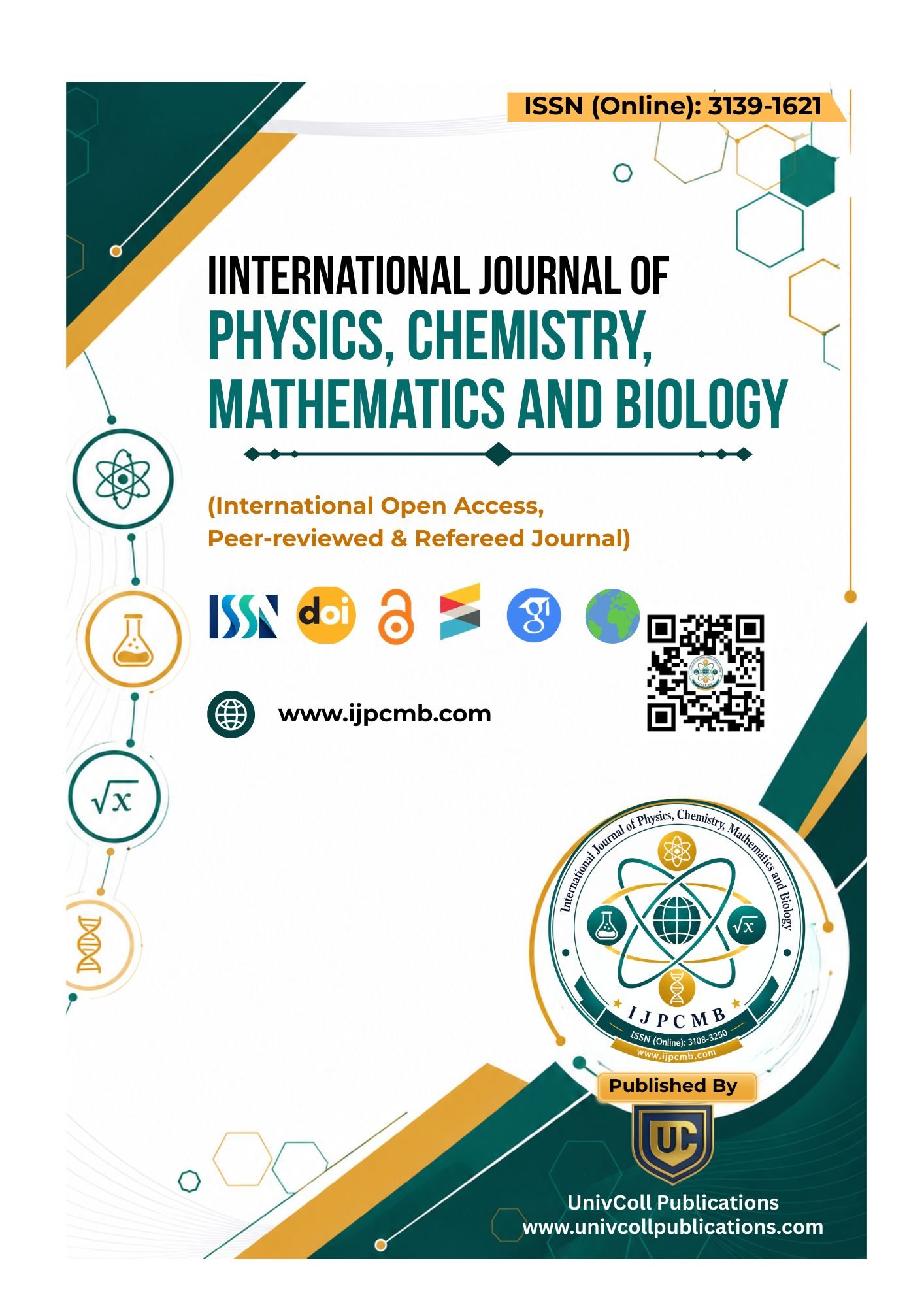 International Journal of Physics, Chemistry, Mathematics and Biology Cover